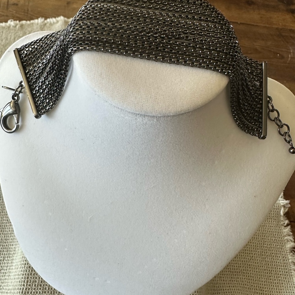 Express Black Mesh Bracelet